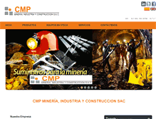 Tablet Screenshot of grupocmp.com